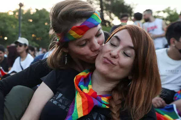 LGBT community celebrates as Chile's congress approves same-sex marriages