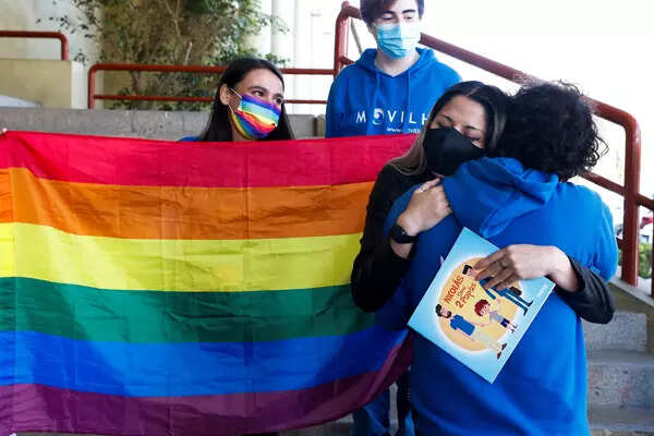 LGBT community celebrates as Chile's congress approves same-sex marriages