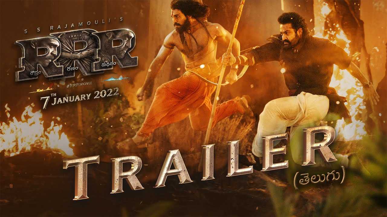 RRR - Official Trailer (Telugu) | Telugu Movie News - Times of India