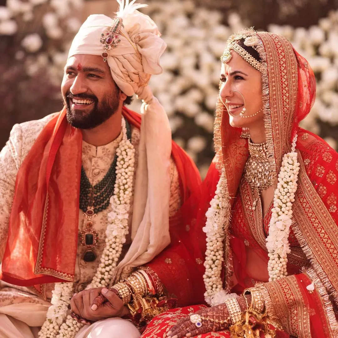 Vicky Kaushal-Katrina Kaif Wedding Jewellery: From mangalsutra to nathni, take a look at the bride's jewellery
