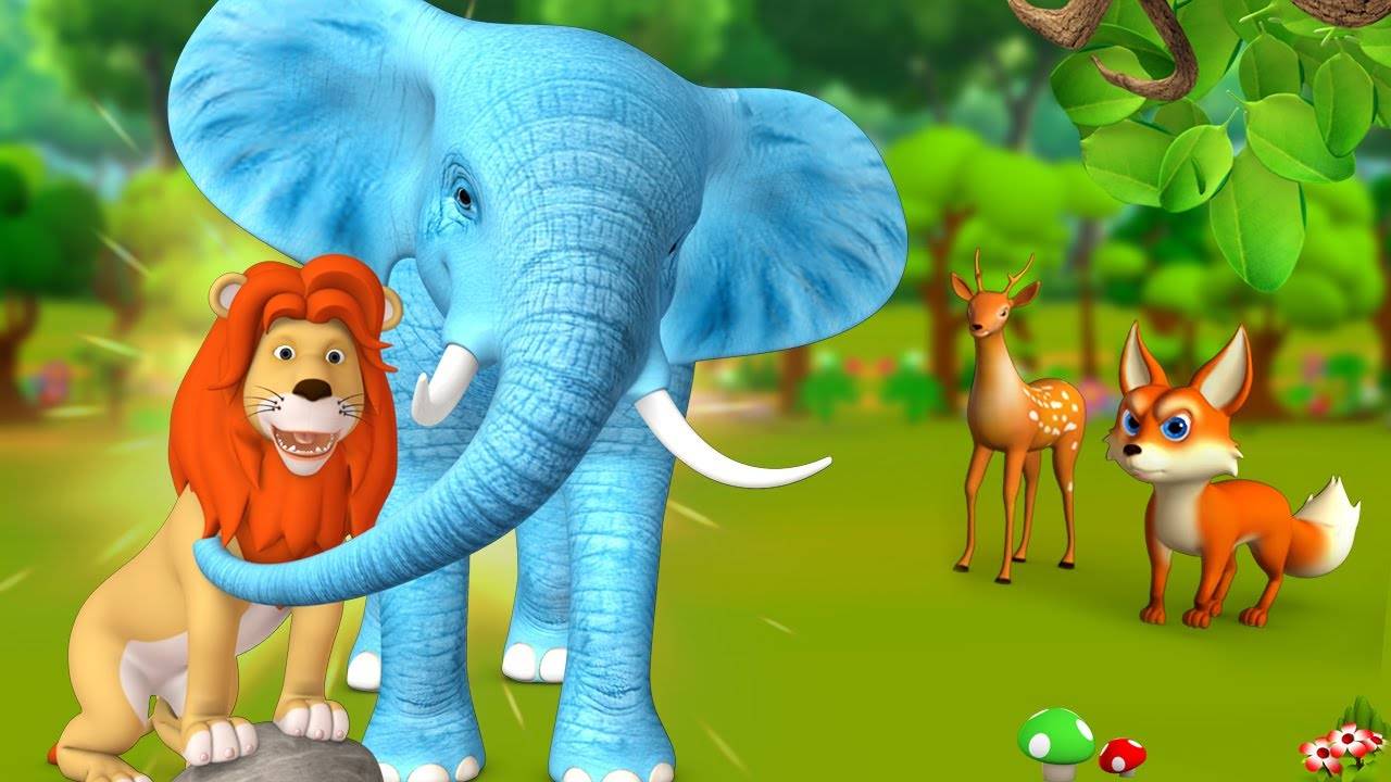 யானை மற்றும் சிங்கத்தின் நட்பு தமிழ் கதை Elephant & Lion Friendship 3D  Animated Tamil Moral Stories | Entertainment - Times of India Videos