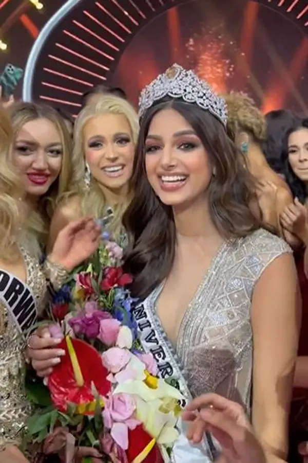 Harnaaz Sandhu makes India proud, wins Miss Universe 2021