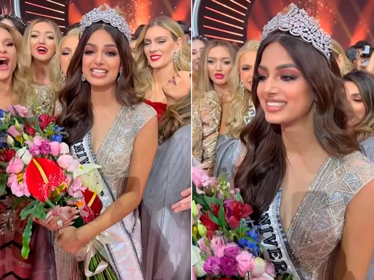 Harnaaz Sandhu makes India proud, wins Miss Universe 2021