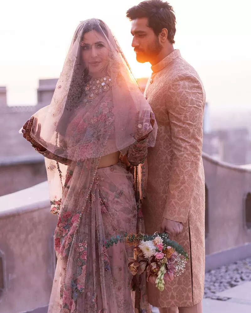 These dreamy wedding pictures of Katrina Kaif and Vicky Kaushal will make you fall in love with the couple