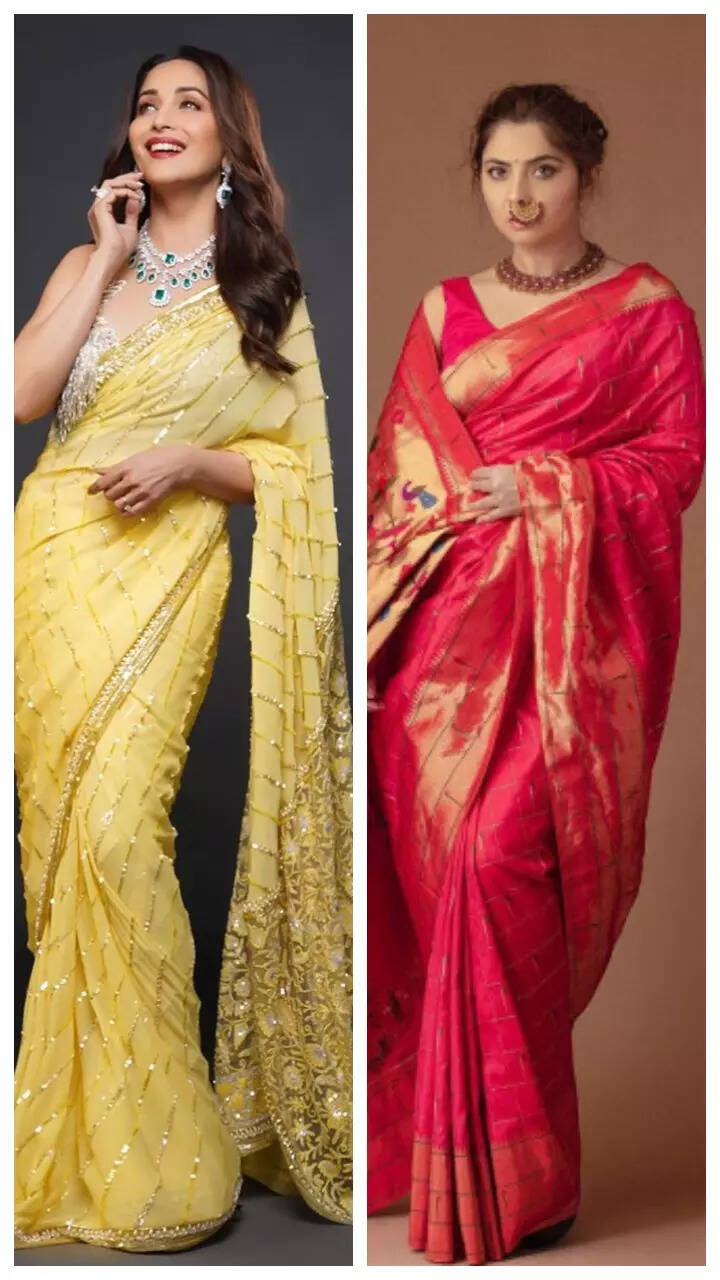 marathi silk sarees