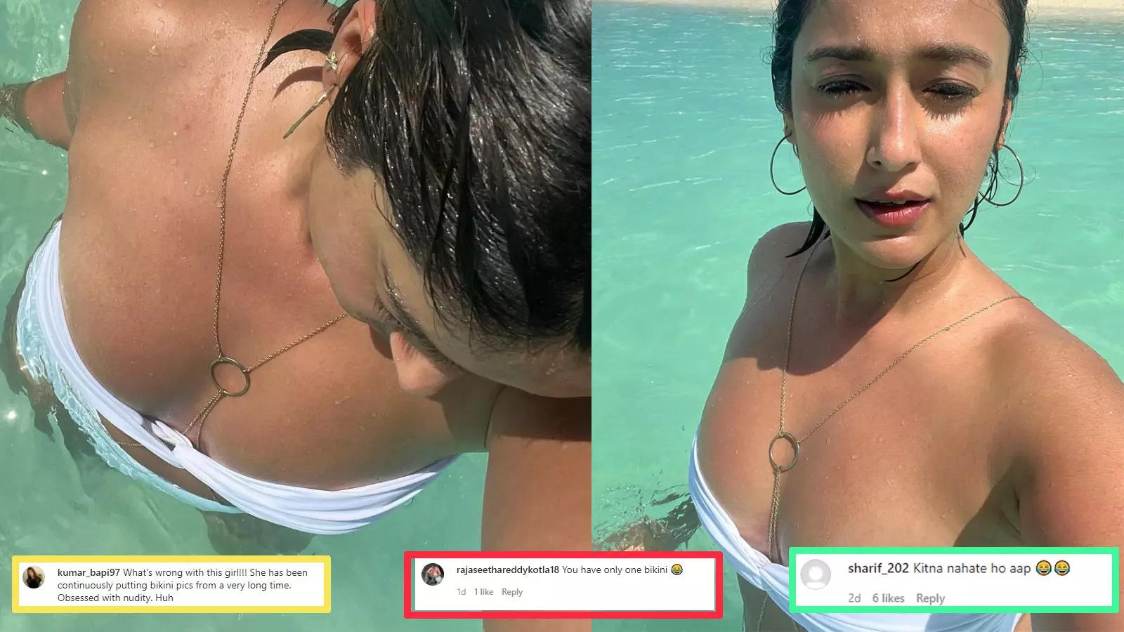 Ileana D Cruz Foucking Video - Ileana D'Cruz Bikini Video | Ileana D'Cruz gets mercilessly trolled as she  flaunts her 'waterbaby' avatar donning a white bikini, 'Kitna nahate ho  aap' says a netizen