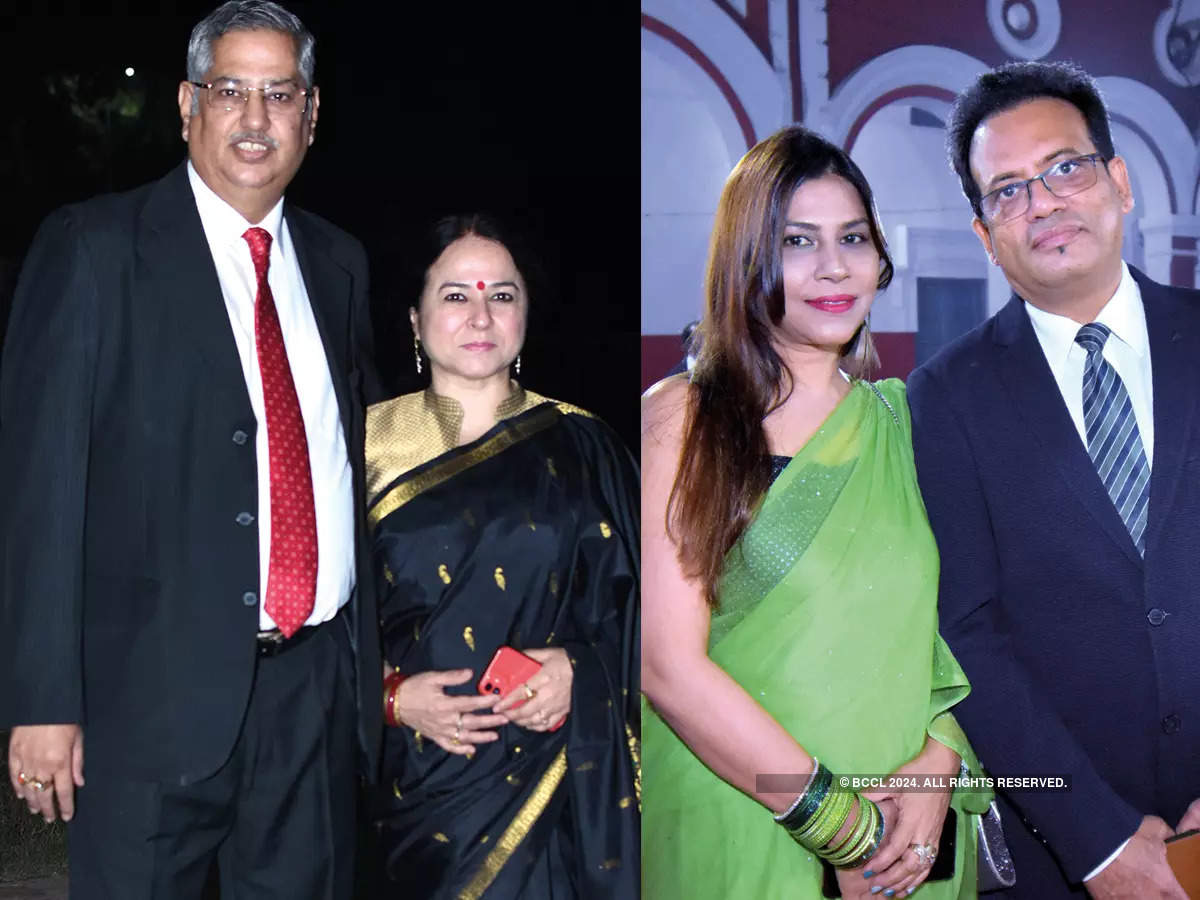 (L) Atul and Upma Chaturvedi (R) Dr Pooja and  Dr Manish Gulati (BCCL/  Aditya Yadav)