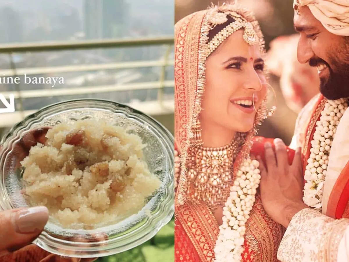 This picture of new bride Katrina Kaif’s lip-smacking sweet dish cooked for her in-laws goes viral