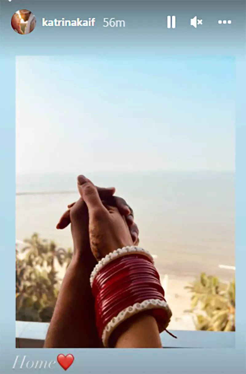 This romantic picture of newly-weds Katrina Kaif and Vicky Kaushal is breaking the internet