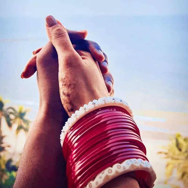 This romantic picture of newly-weds Katrina Kaif and Vicky Kaushal is breaking the internet
