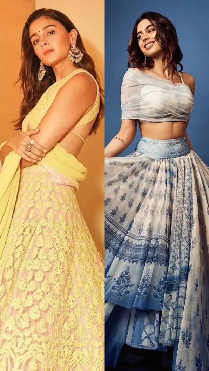 best celebrity lehengas