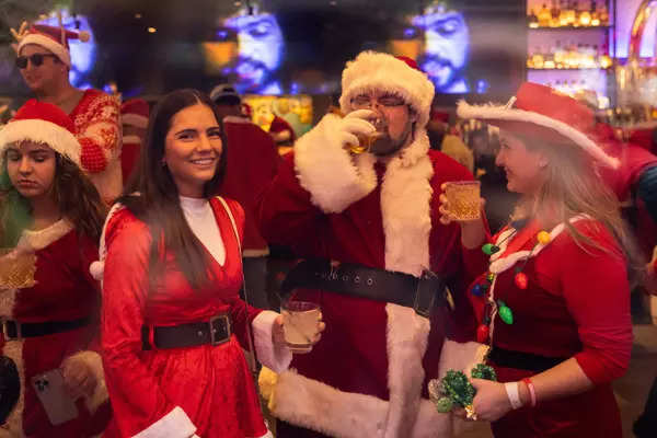 Christmas celebrated with exuberance across the world; see pics