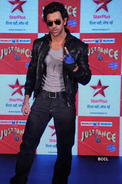 Hrithik at 'Just Dance' press meet
