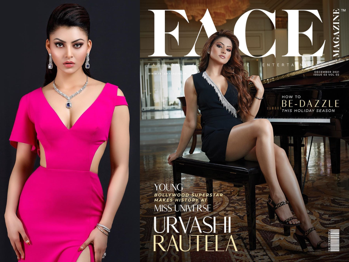 Urvashi Rautela dazzles on the cover page of FACE magazine