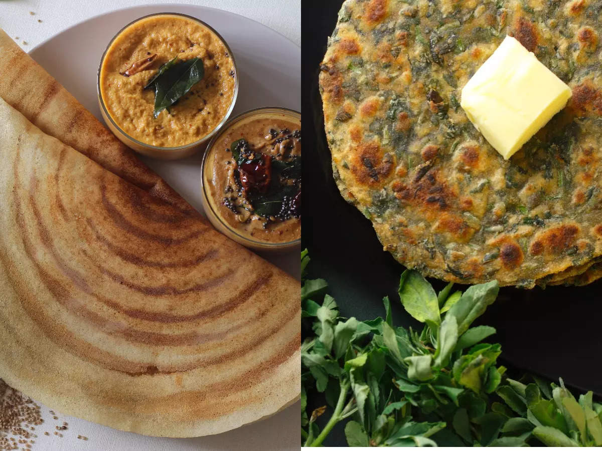 South Indian vs North Indian: Which is the safest and low calorie meal to  have | The Times of India