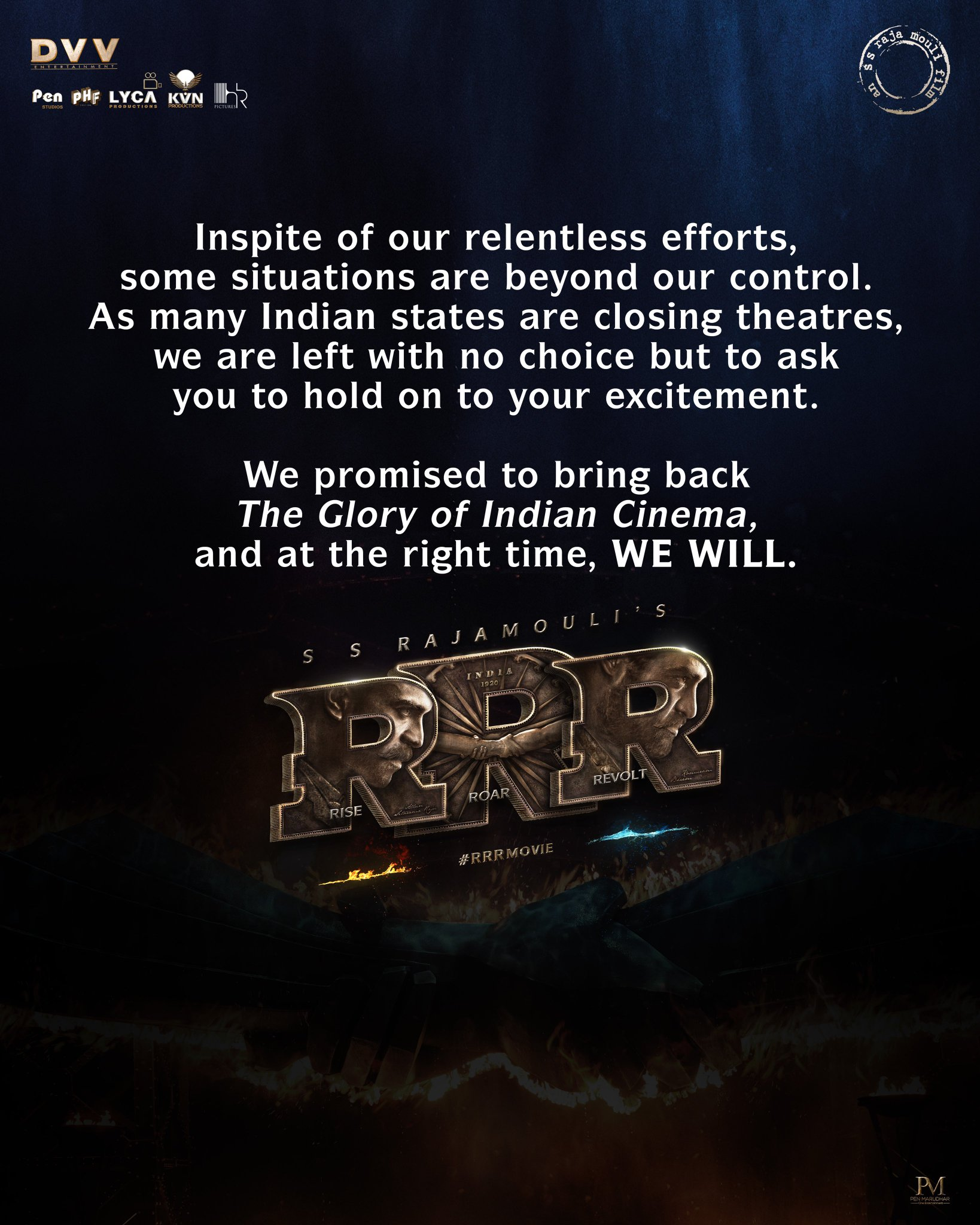 RRR postponed