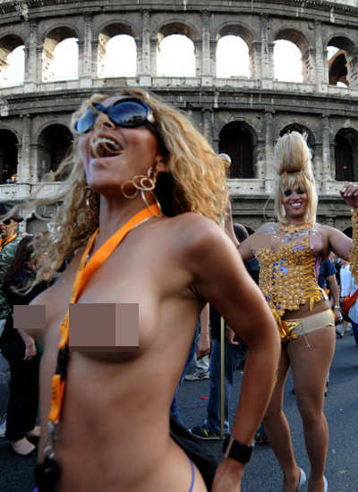 Naked protests!