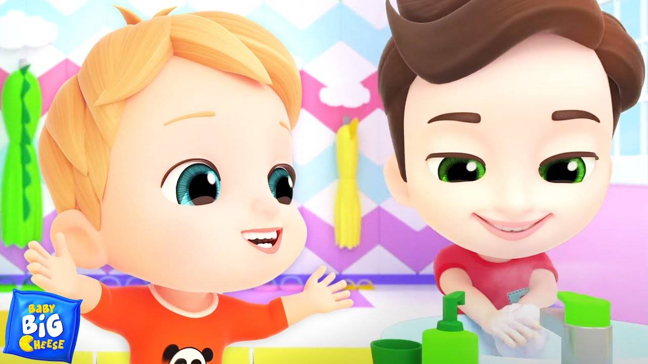 Nursery Rhymes in English: Children Video Song in English 'Wash Your ...