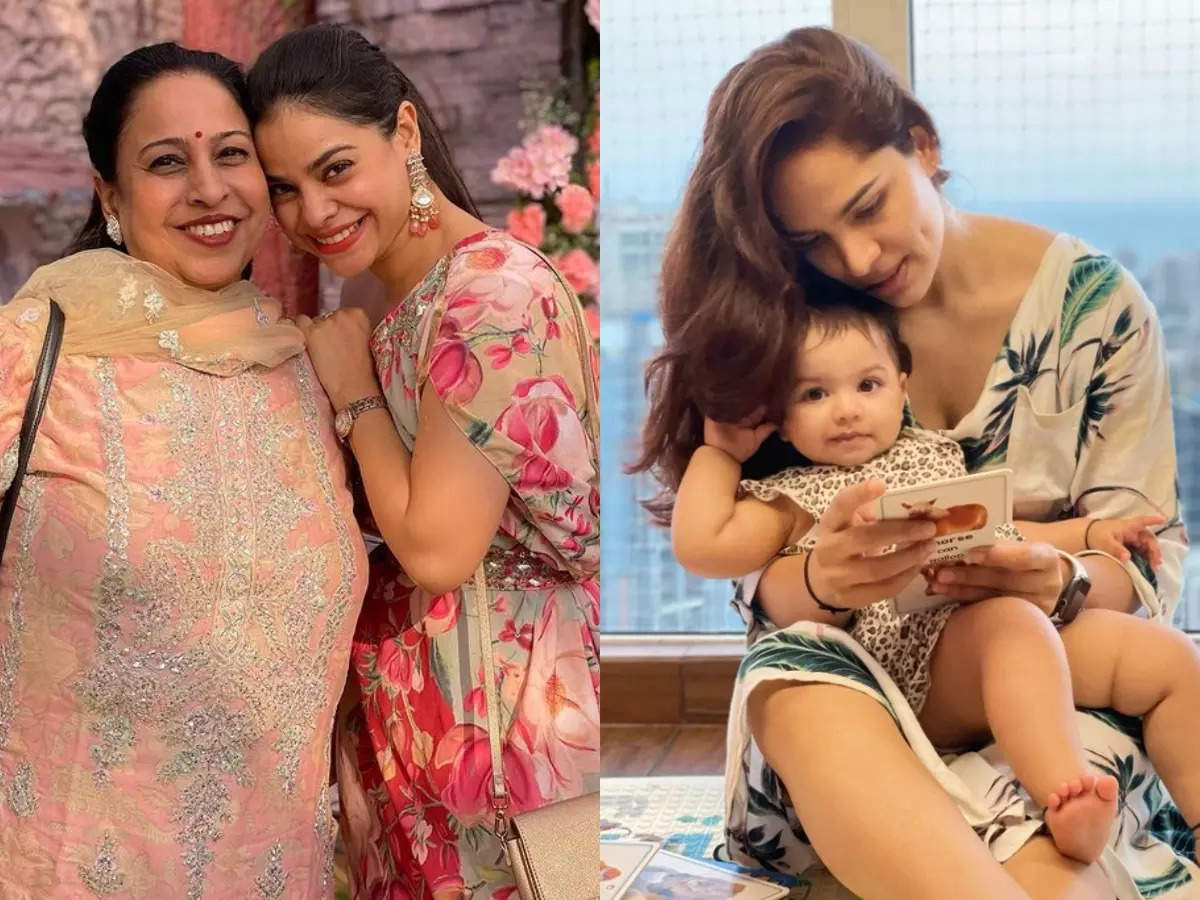 Sumona Chakravarti pens emotional note for mom, Shikha Singh pumps breast milk for her baby How TV celebs, new moms and their babies are coping after contracting Covid The Times of