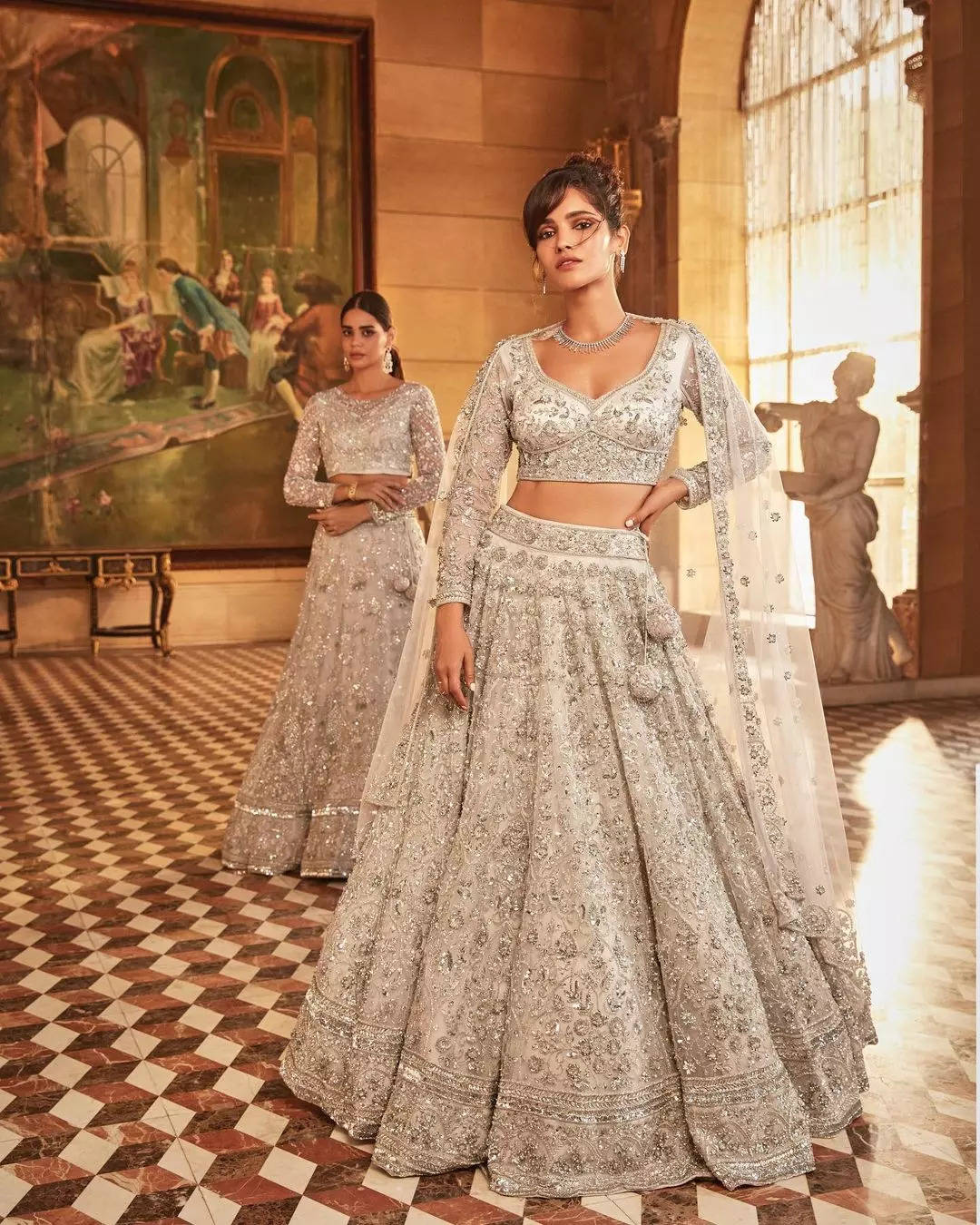 Pooja Hegde Mesmerises in Lehenga Choli Photoshoot - See Pics