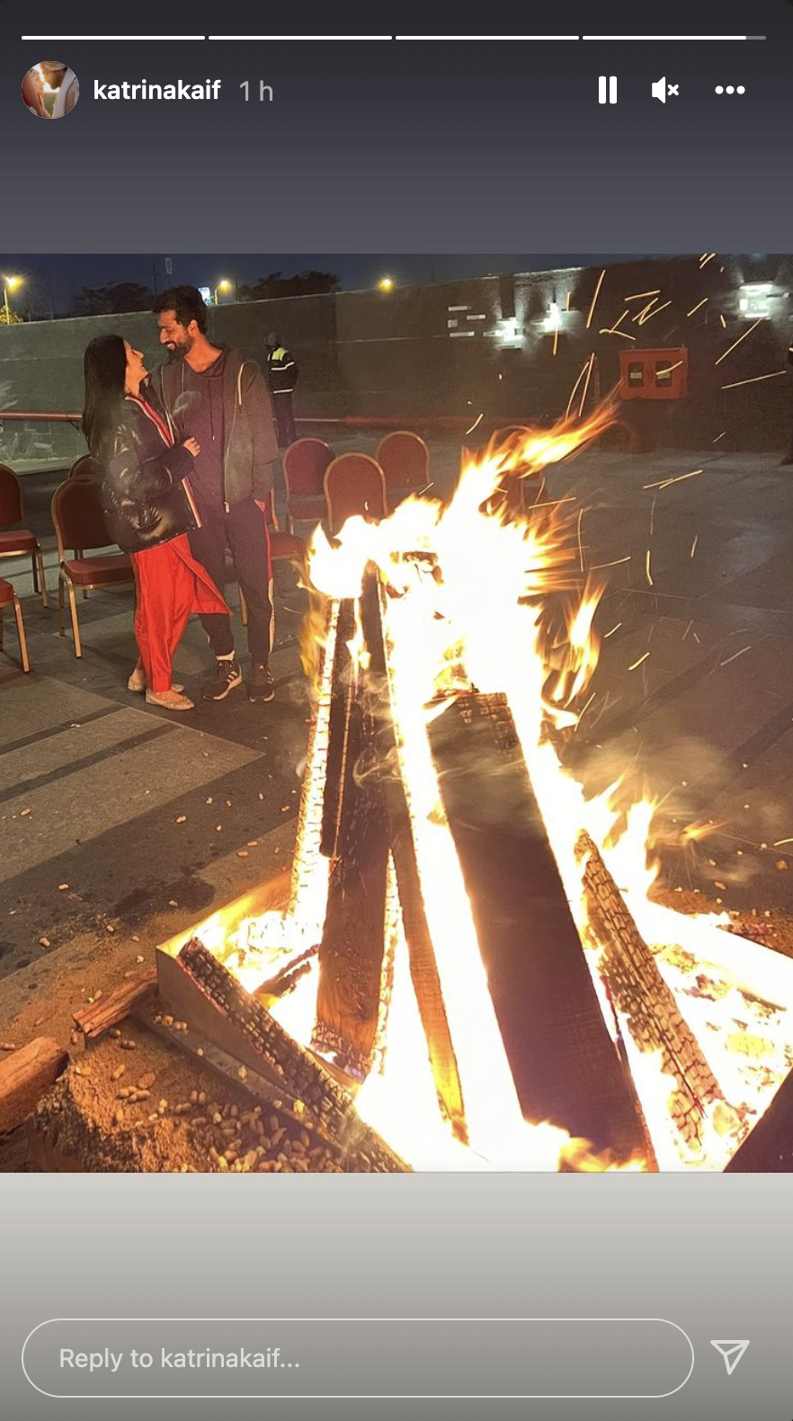 Katrina Kaif celebrating Lohri