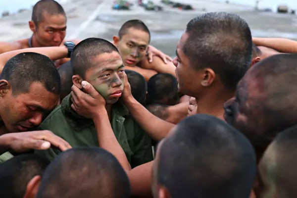 These pictures from Taiwan navy's brutal training camp will send shivers down your spine!