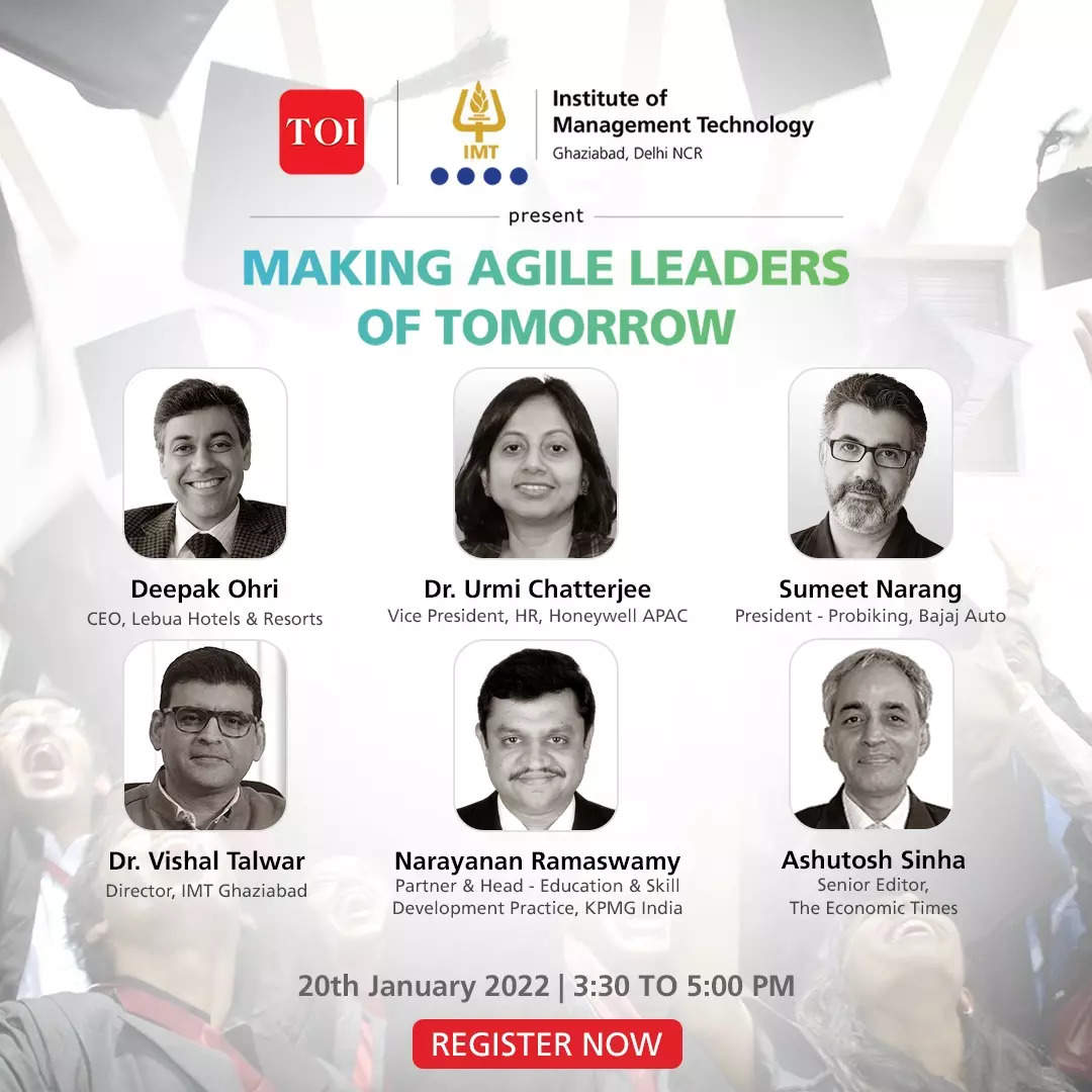 The Times of India to organise webinar on ‘Making Agile Leaders of Tomorrow’, check details here