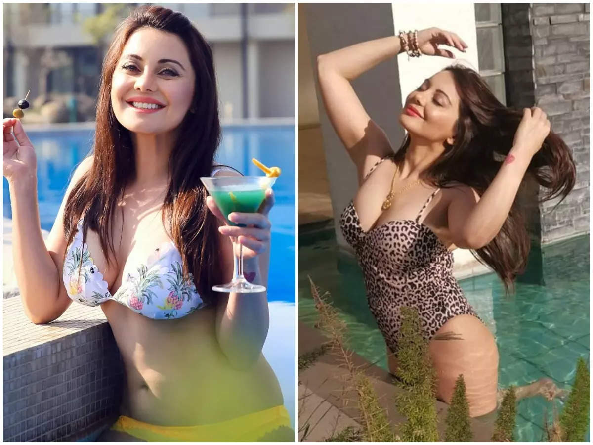 Pics that prove Minissha is a water baby