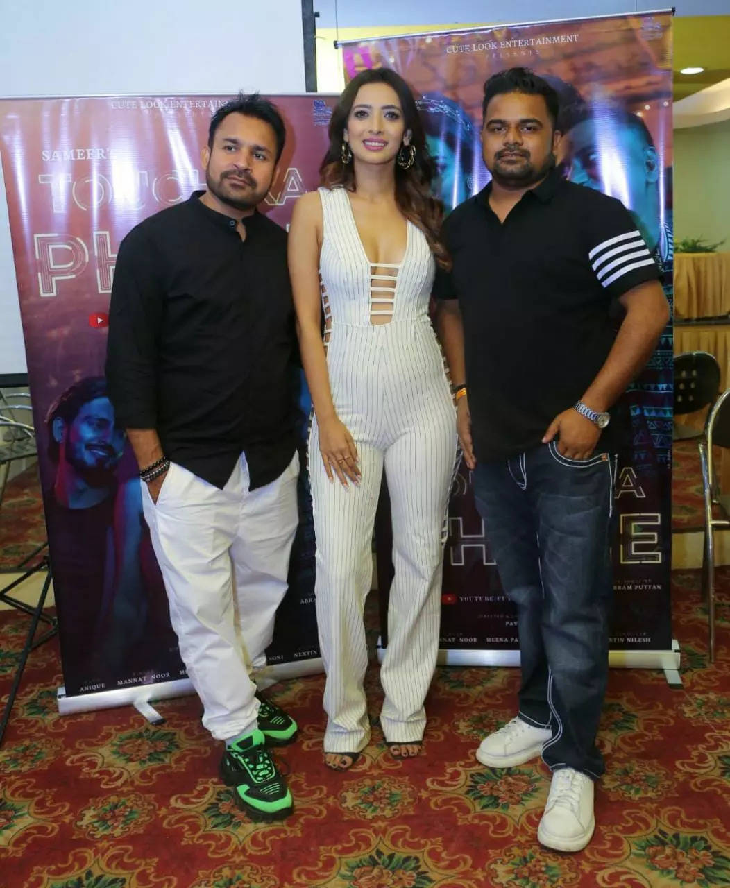 Launch event pictures of a new age millennial song ‘Touch Ka Phone’