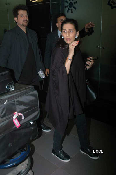 Priyanka, Anil leave for Mittal's wedding