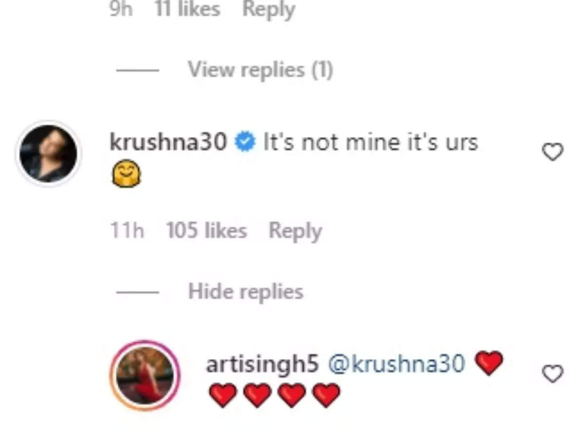 krushna comment