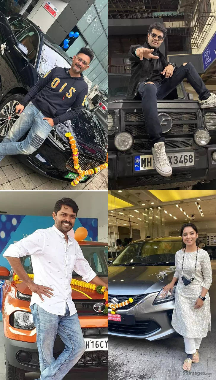 Marathi celebs and their luxurious cars