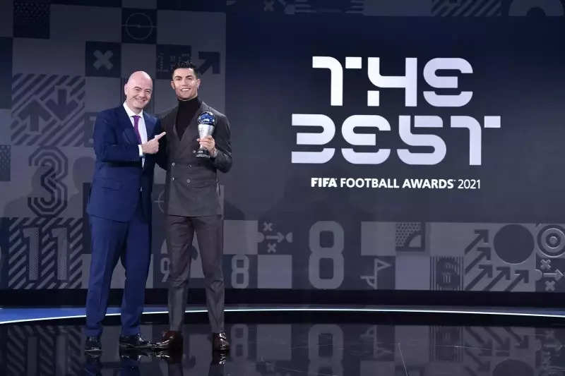 In photos: Cristiano Ronaldo wins FIFA Special Best Award for his impressive all-time international top-scorer record