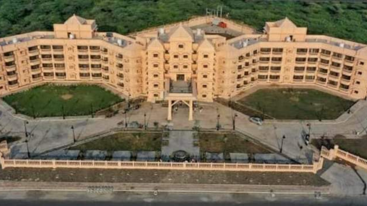 Photos of new circuit house at Somnath temple in Gujarat