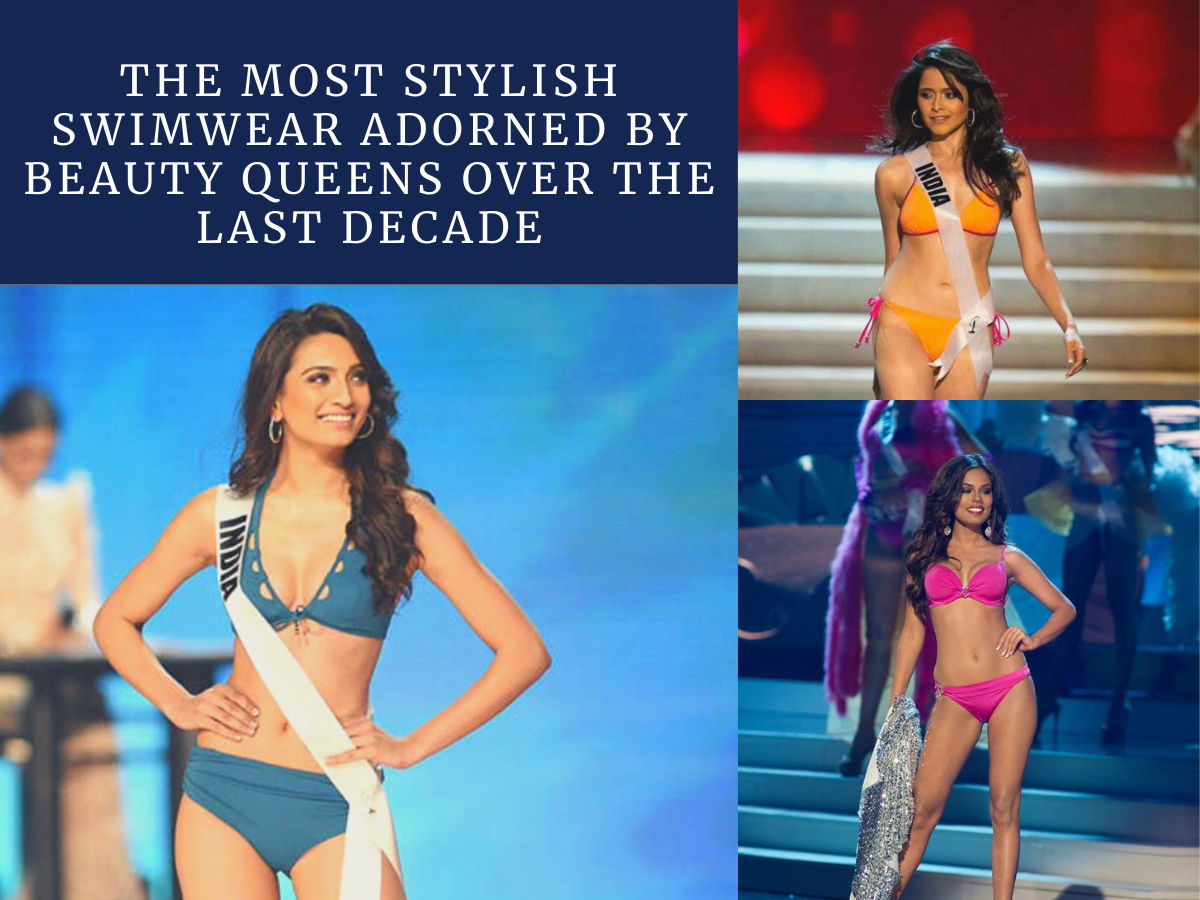 The most stylish swimwear adorned by beauty queens over the last decade