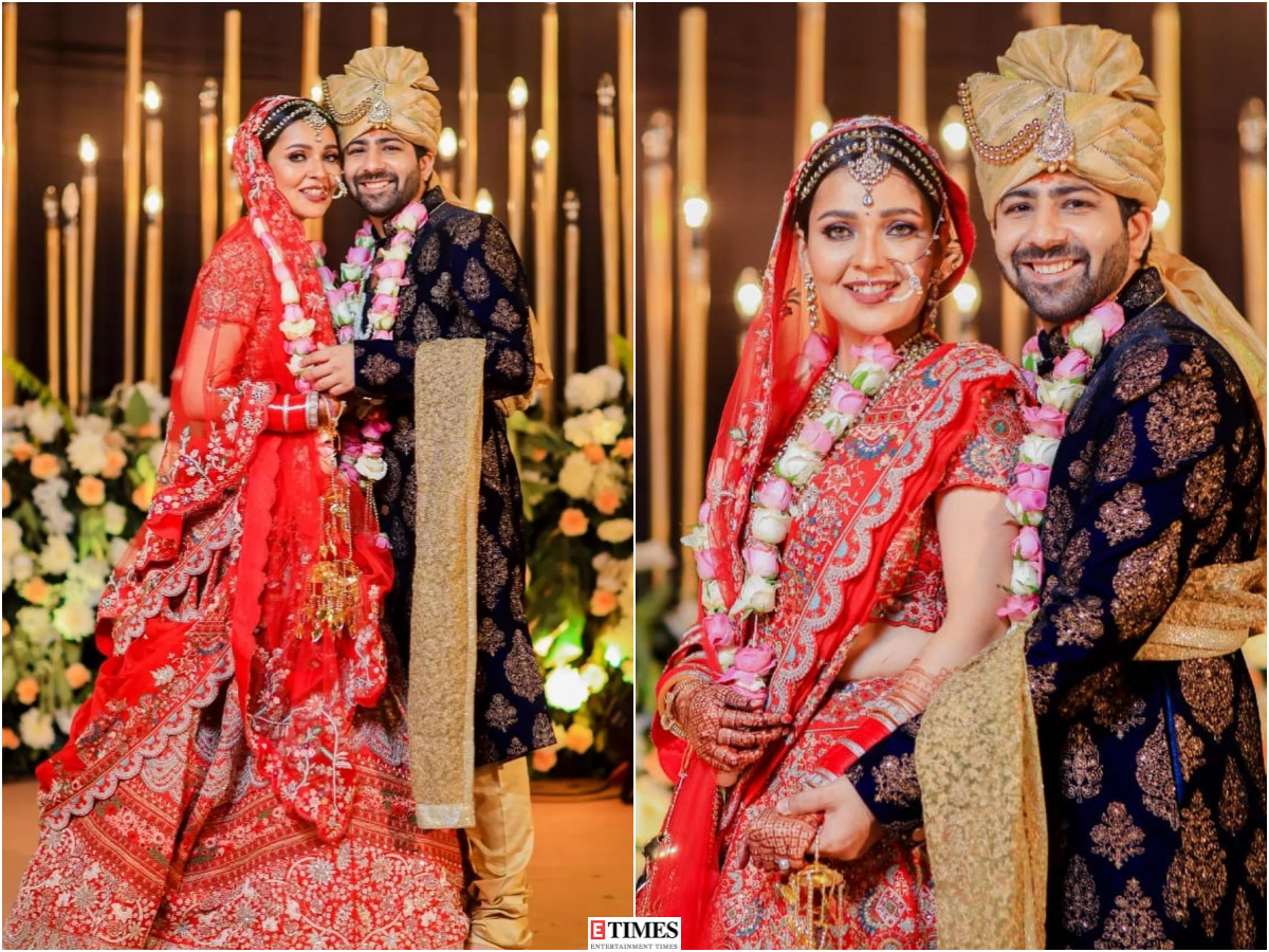 Mansi Srivastava marries beau Kapil Tejwani in a lavish ceremony, wedding pictures flood the internet