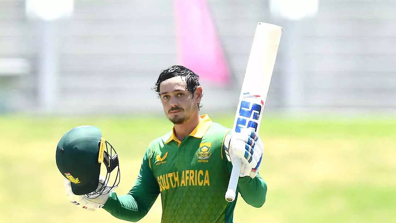 In Pics: De Kock ton leads South Africa to ODI series sweep of India
