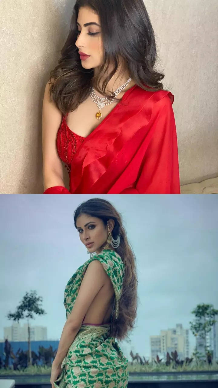 9 Times Mouni Roy channeled her inner desi girl in sarees