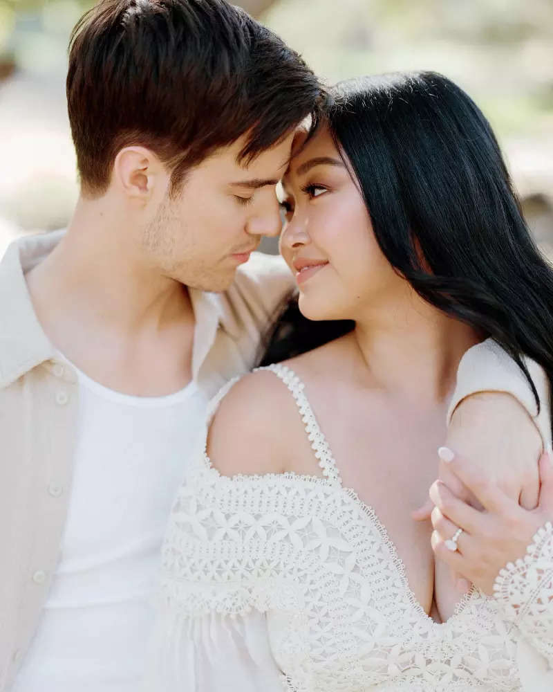 Dreamy engagement pictures of 'To All the Boys' star Lana Condor and her beau Anthony De La Torre