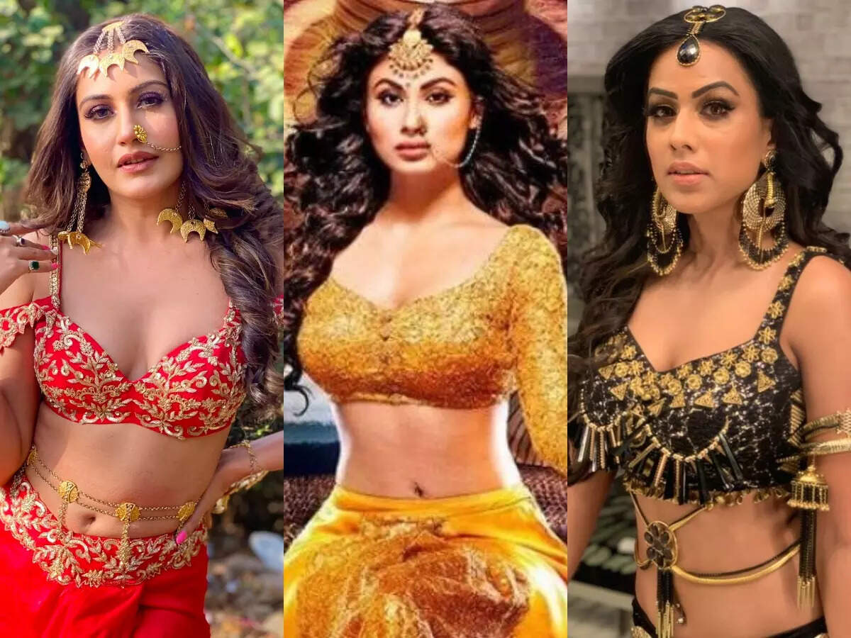 Meet the naagins of television and know why this character is close to each  one's heart | The Times of India