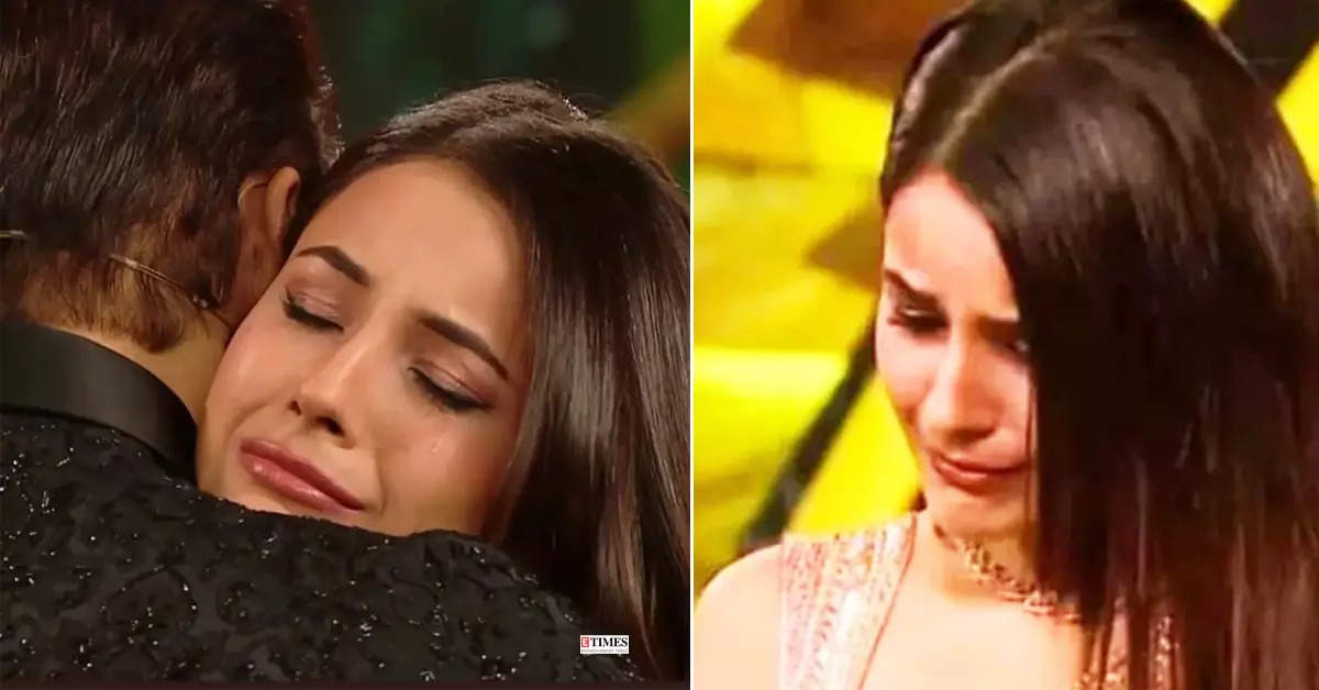 Bigg Boss 15: These pictures of teary-eyed Shehnaaz Gill and Salman Khan will leave you emotional