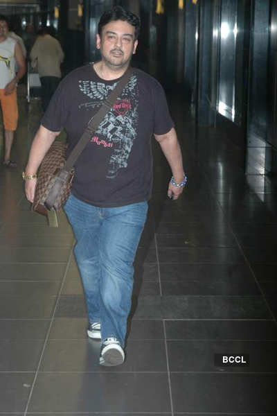 Adnan Sami snapped at Mumbai airport 