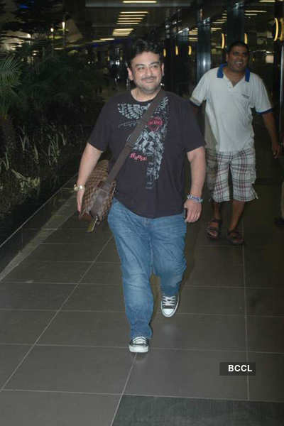 Adnan Sami snapped at Mumbai airport 