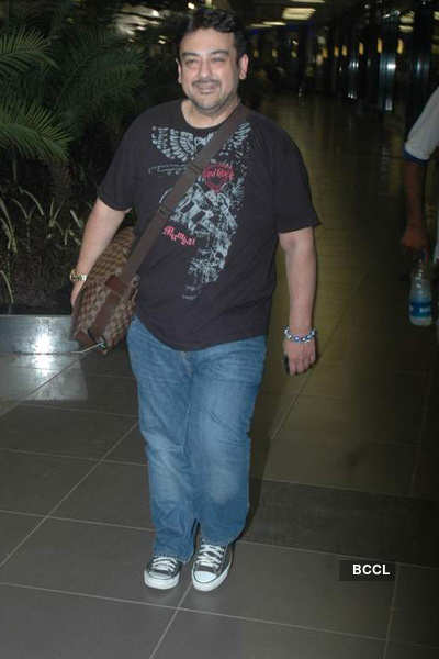 Adnan Sami snapped at Mumbai airport 