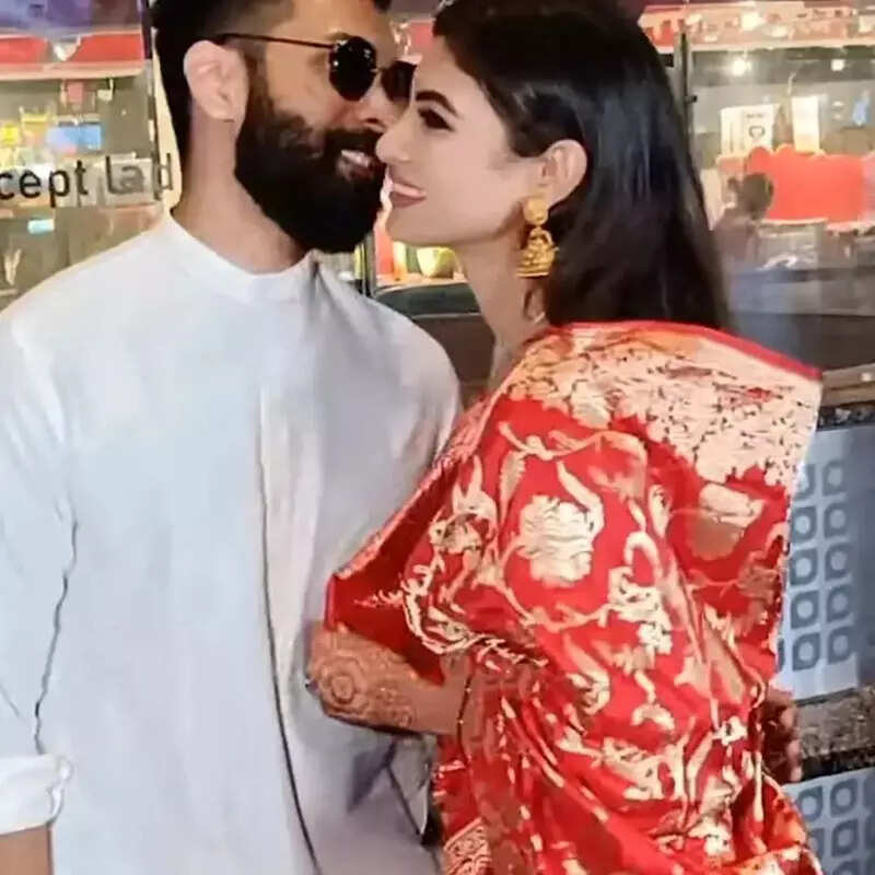 From PDA moments at airport to lovely wedding pictures with Suraj Nambiar, Mouni Roy oozes newlywed vibes