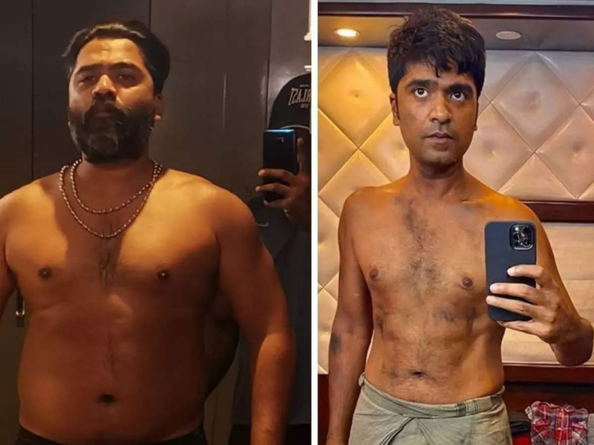 Simbu weight loss photos