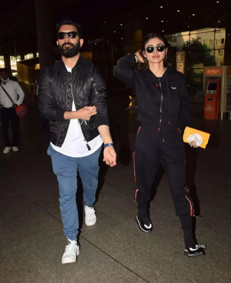 #ETimesSnapped: From Mouni-Suraj to Neha Sharma, paparazzi pictures of your favourite celebs