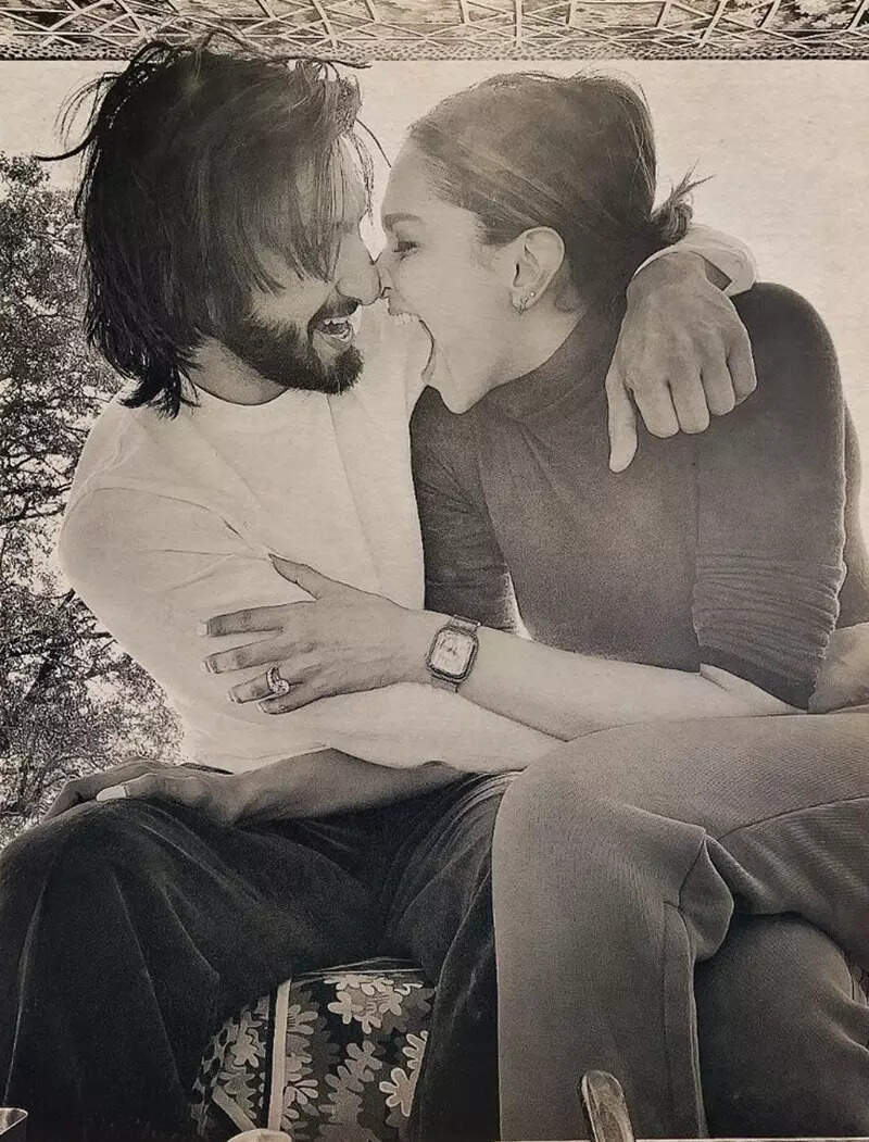 This kissing picture of Deepika Padukone and Ranveer Singh is breaking the internet