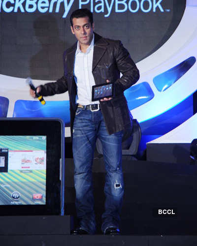 Salman @ BlackBerry Playbook launch