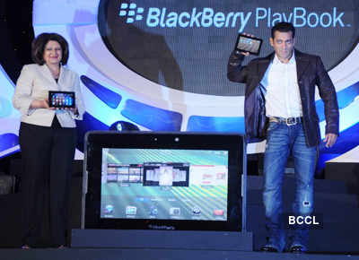 Salman @ BlackBerry Playbook launch